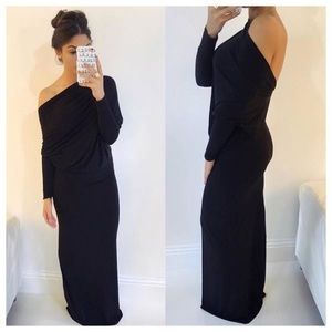 Black Slinky Dress